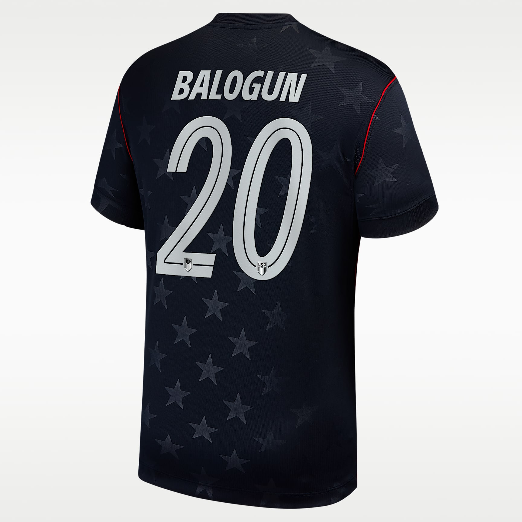 Folarin Balogun USMNT 2026 Stadium Away Men's Nike Dri-FIT Soccer